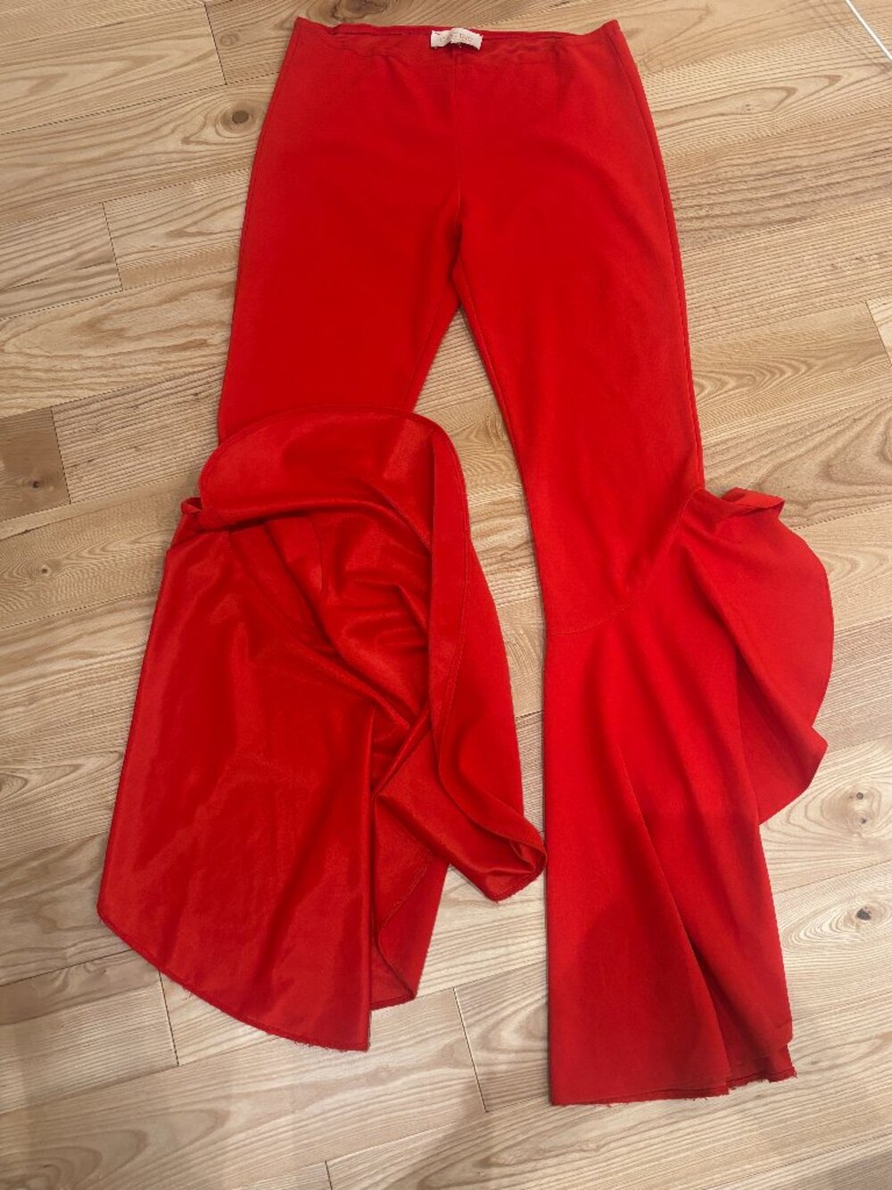 Casting Red Flare Pants | Women's 1